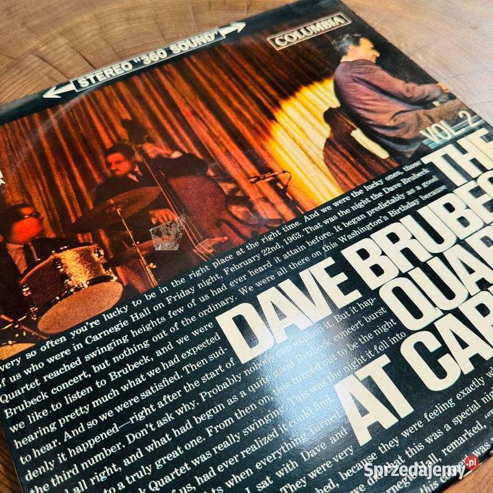 Dave Brubeck At Carnegie Hall Vol2 EXEX Japan LP Gdynia