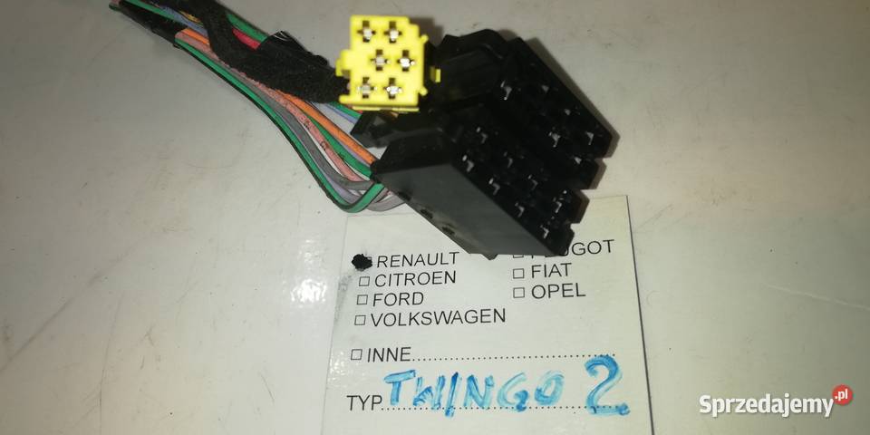 wtyczki radia Renault Twingo 2 r0814 Kangoo 2 Piotrków Trybunalski