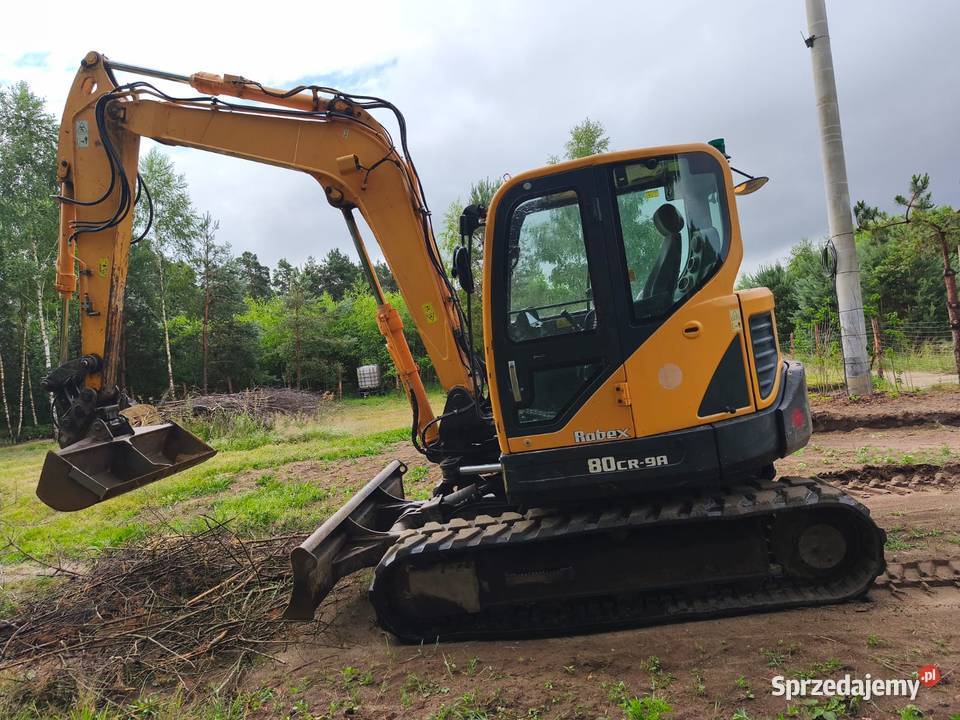Hyundai Robex R80CR9A 2016r 8750 Koparki Puzdrowo