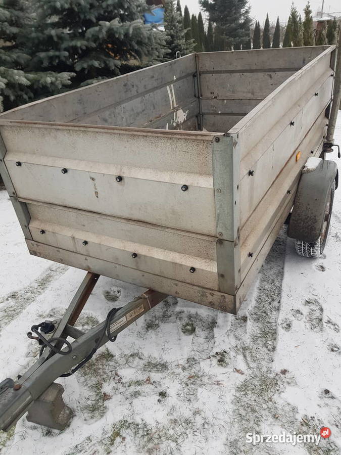 Przyczepka samochodowa zarejestrowana Stema 750 Głowno