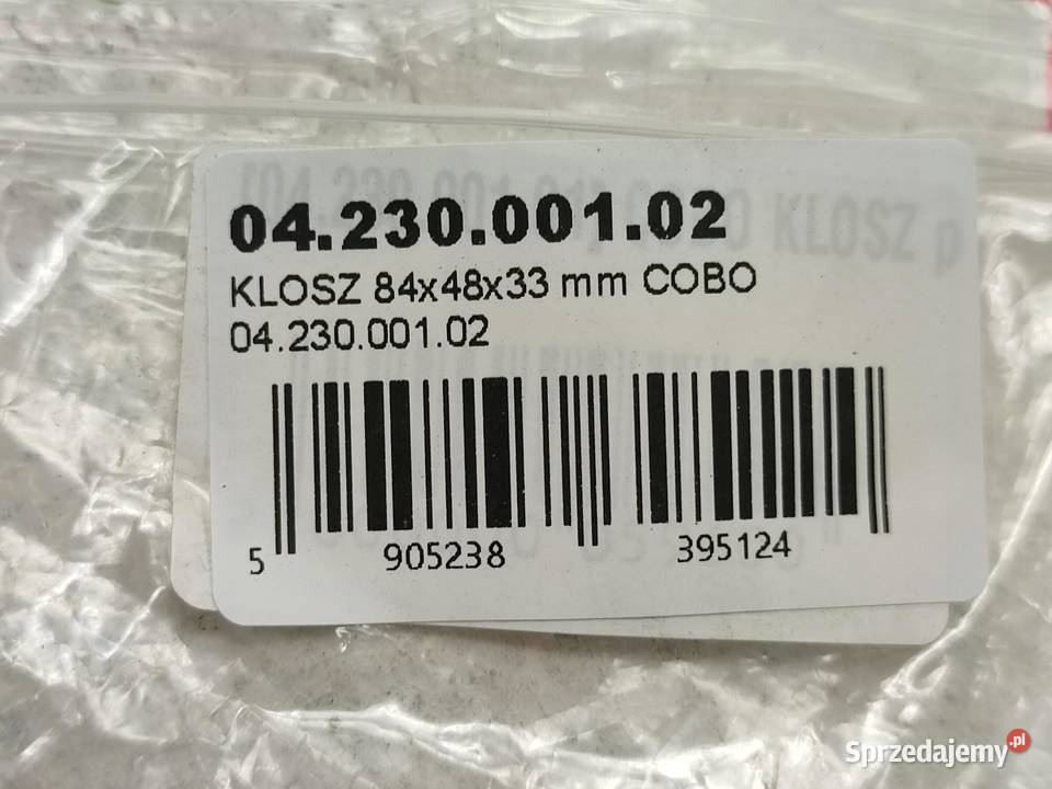 KLOSZ 84x48x33mm COBO NOWY 0423000102 1012561