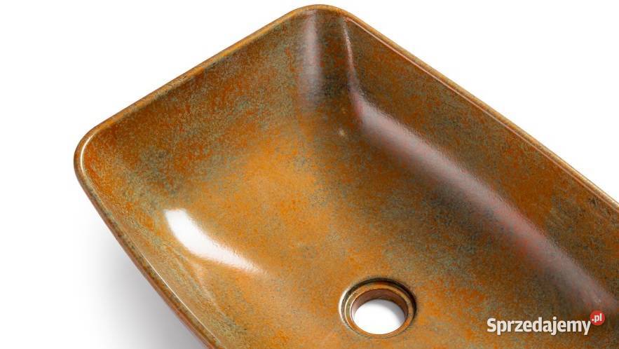 Umywalka 50 VIRGO BASIC SMOKED METAL miedziany i Warszawa sprzedam