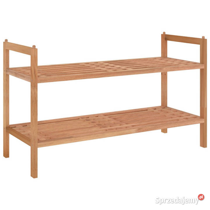 Stojak na buty 69x27x41 lity orzech włoski Warszawa