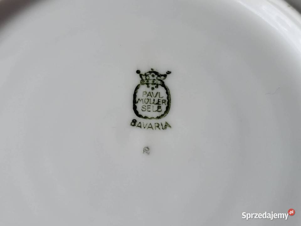 Paul Muller talerz z owocami z 1920 pomorskie Gdańsk sprzedam