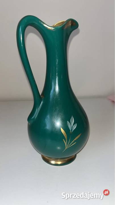 Amfora wazon dzbanek Ręcznie malowany Sygnatura Gdańsk