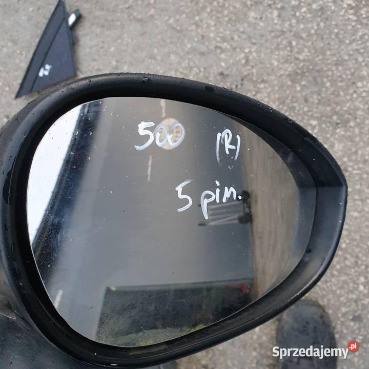FIAT 500 LUSTERKO PRAWE 5PIN kujawsko-pomorskie Łochowice