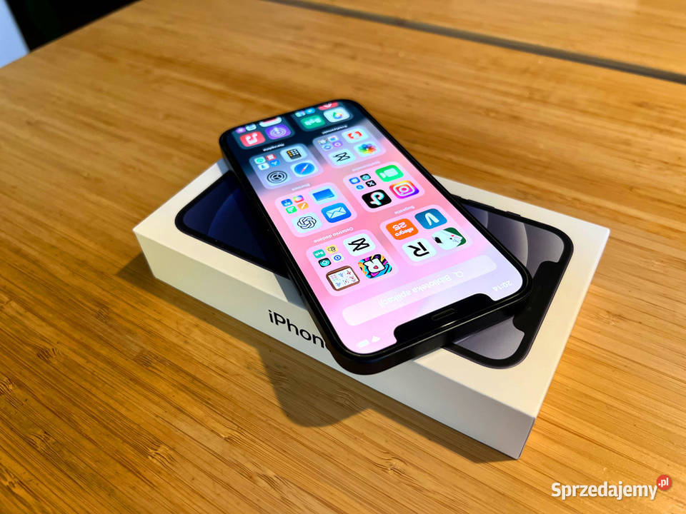 iphone 12 128GB czarnyblack telefon IDEALNY sprzedam