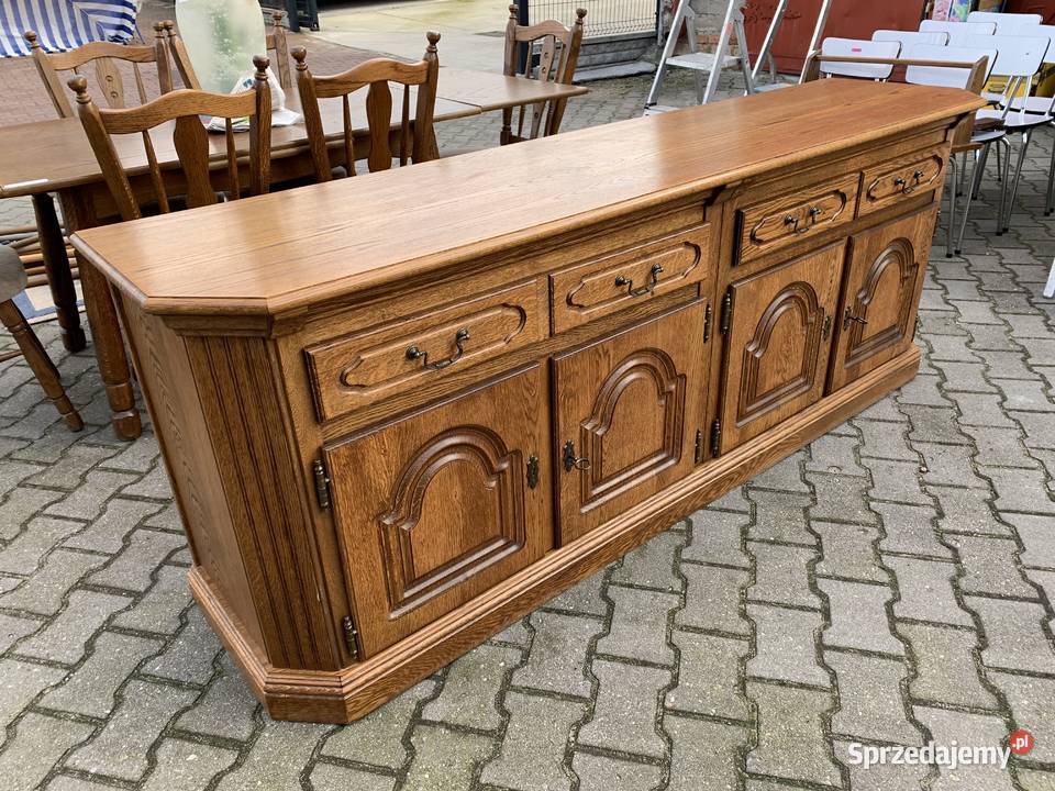 ŁADNA DĘBOWA KOMODA 218MEBLE HOLENDERSKIE Ślesin