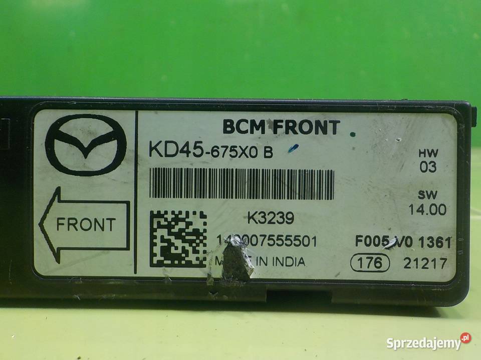 MAZDA 6 GJ III 22 D AUT 13r SEDAN 4D sterownik Suków