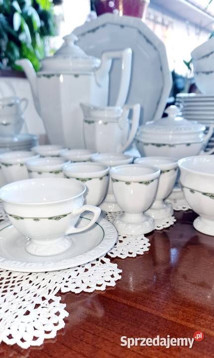Rosenthal Classic Zielona wstążkazestaw Sadurki sprzedam
