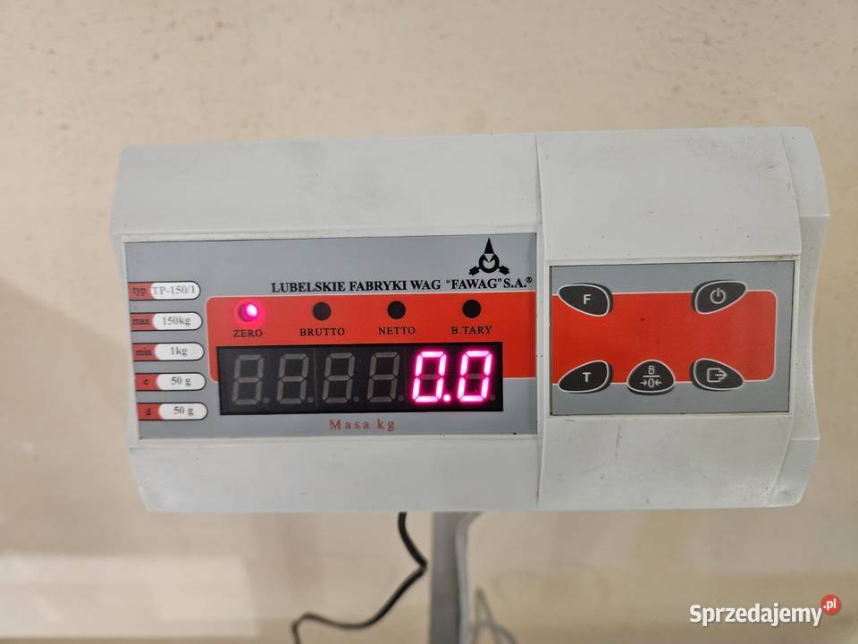 Waga pomostowa platformowa Fawag TP1501 150 Pszczyna sprzedam