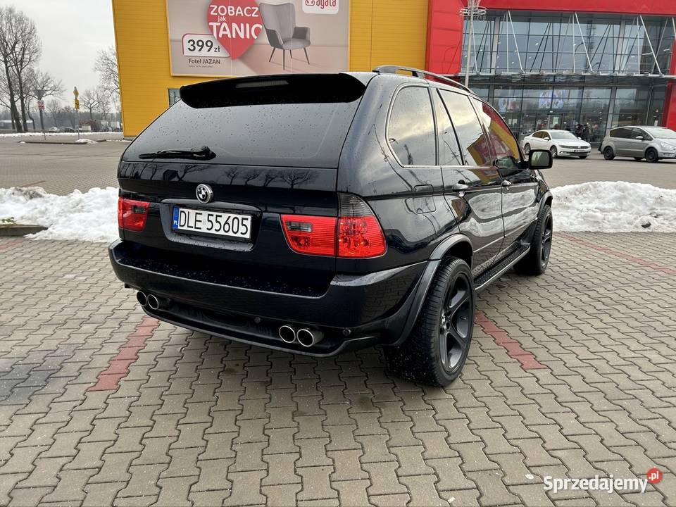 BMW X5 E53 30d 218 Wersja Sport 20 Skóra karmel ESP BMW Prochowice