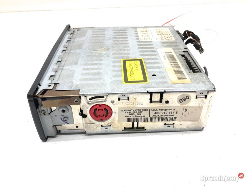 CZYTNIK NAWIGACJI AUDI A4 B6 4B0919887E 0005 Nawigacje fabryczne sprzedam