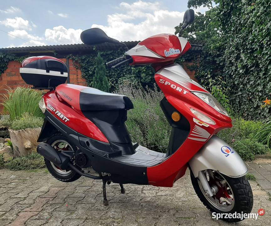 Zadbany skuter Kingway FARTT Coliber 50 4t 2009r wielkopolskie