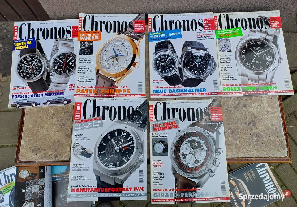 Czasopisma niemieckie Chronos zestaw 31 lata Tczew