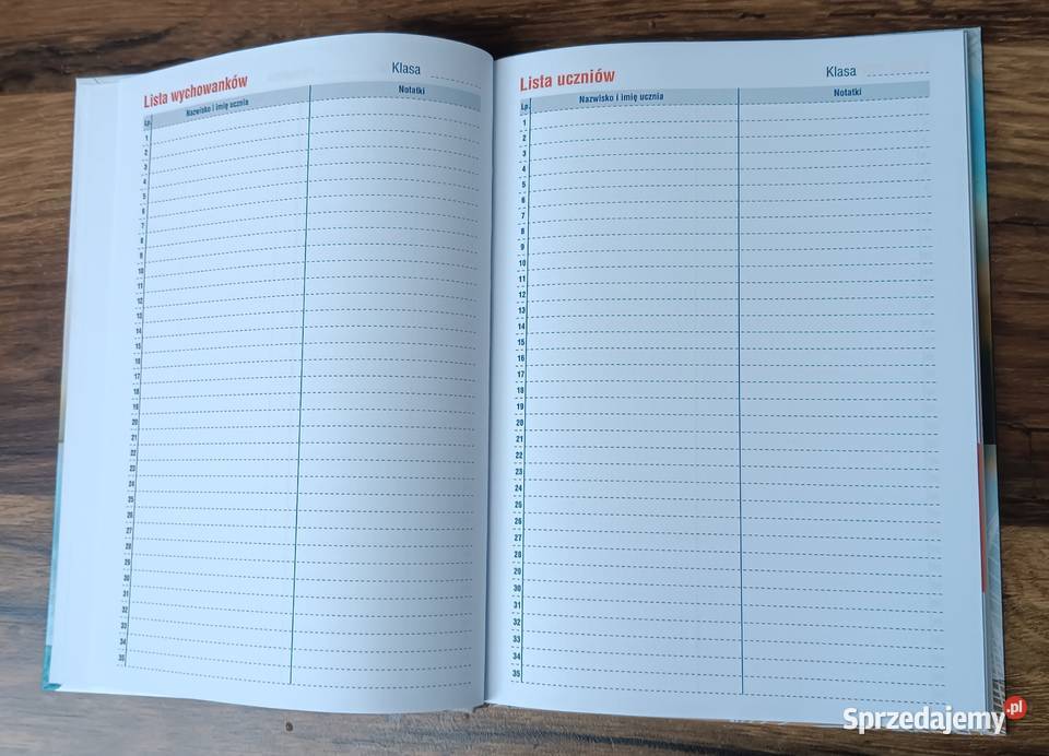 Terminarz Kalendarz nauczycielski nauczyciela Zbylitowska Góra sprzedam