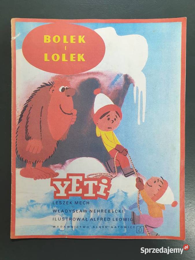 Bolek i Lolek Yeti komiks 1990 Gdynia sprzedam