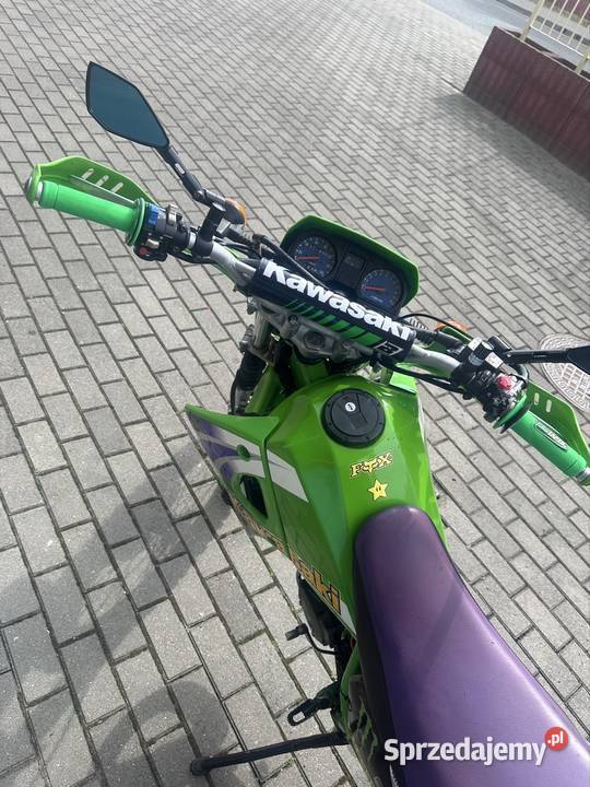 Motocykl Kat B CrossEnduro Kawasaki KMX 125 dwusuwowy Toruń