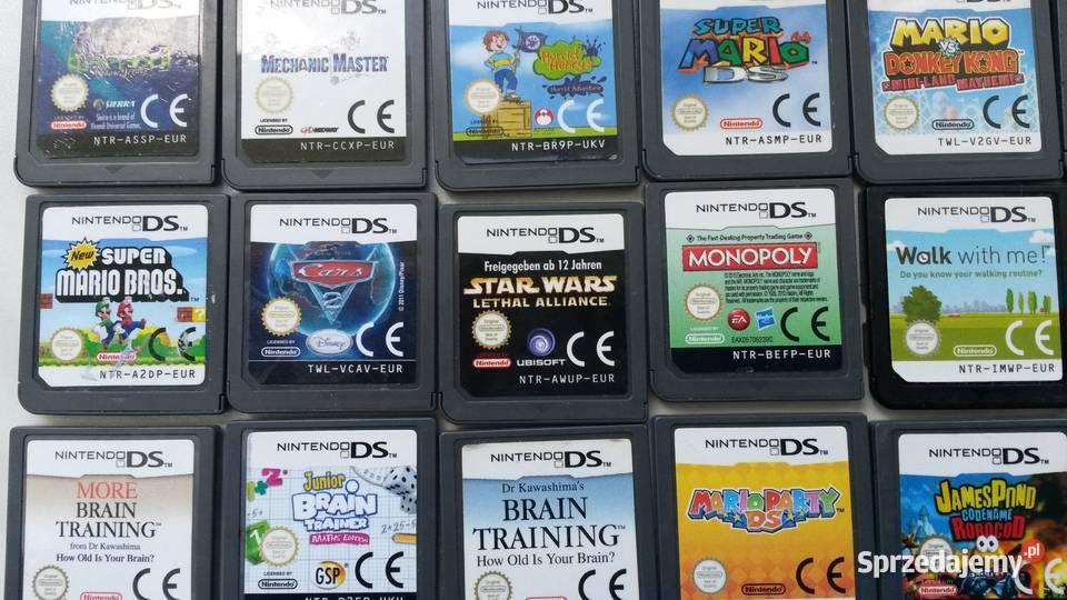 Gry Nintendo DS 3DS Super Mario Bros i inne mazowieckie Płońsk sprzedam