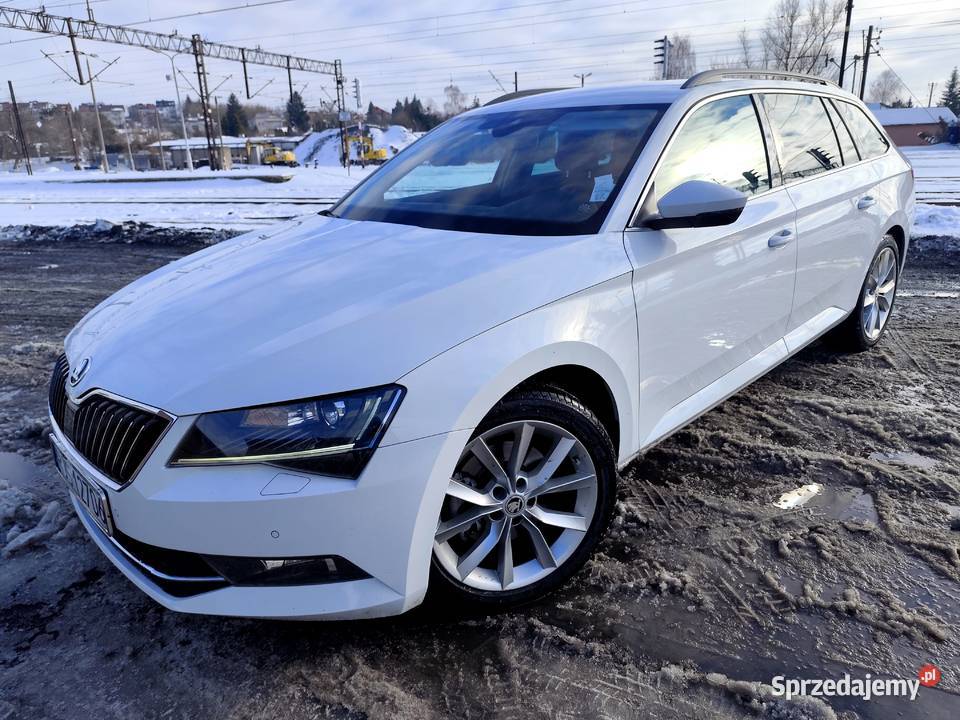 Skoda Superb III 20 TDI Ledy Navi Asystenty manualna Jasło