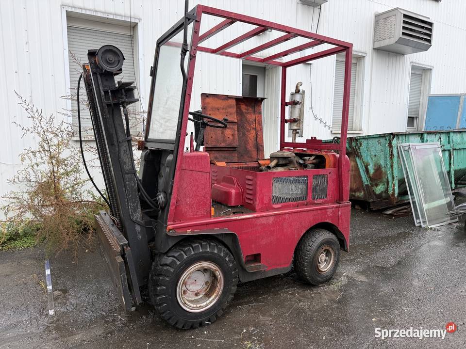 Wózek widłowy atlas linde diesel perkins 4 cyl 2 diesel Głogówek sprzedam