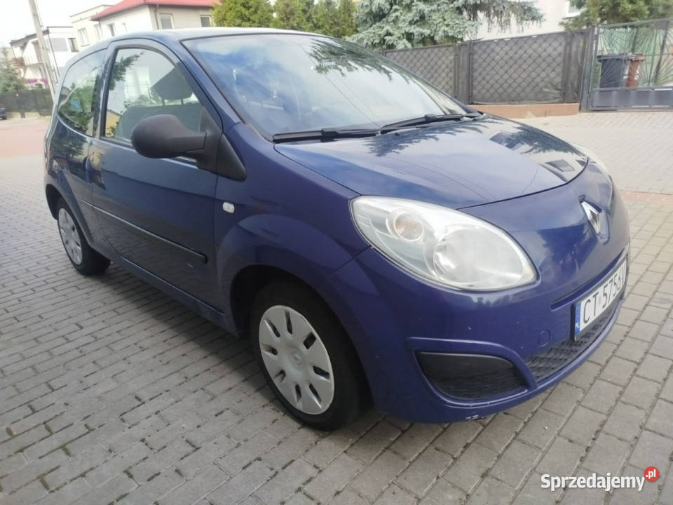 Renault Twingo 2009 r KLIMA zarejestrowany kujawsko-pomorskie Toruń