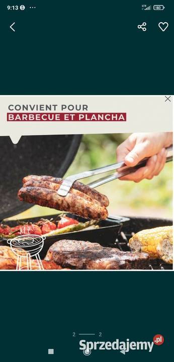 Szczypce do grilla ze stali nierdzewnej 46 FM P Kielce