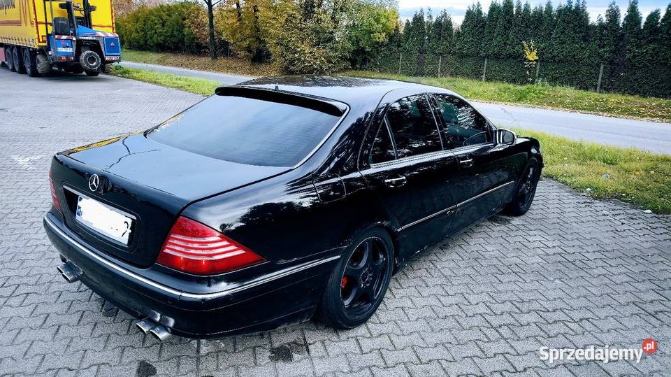 Mercedes S320 w220 V6 M112 LPG regulowane zawieszenie 320 Środa Śląska sprzedam