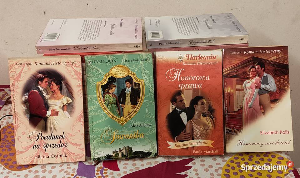 Zestaw Romansów Historycznych Harlequin 61
