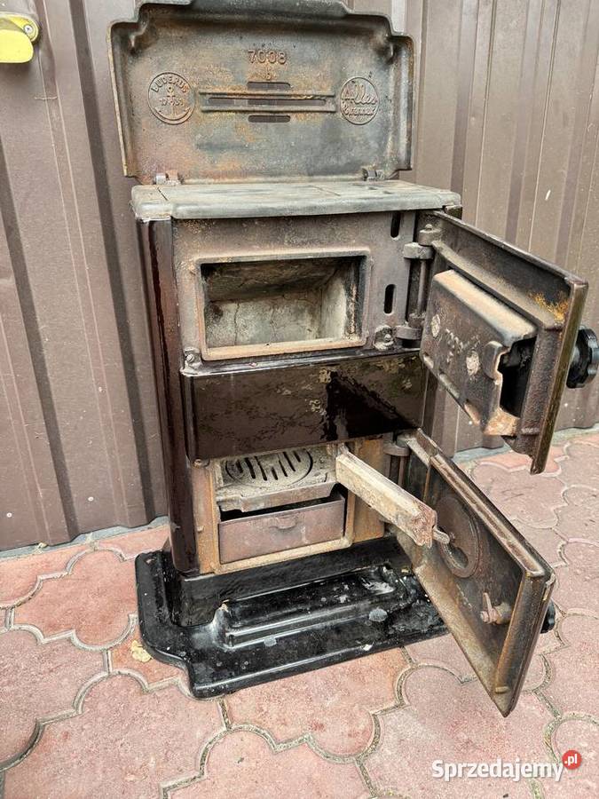 Piecyk norweski piec żeliwny kominek niemiecki mazowieckie Garwolin