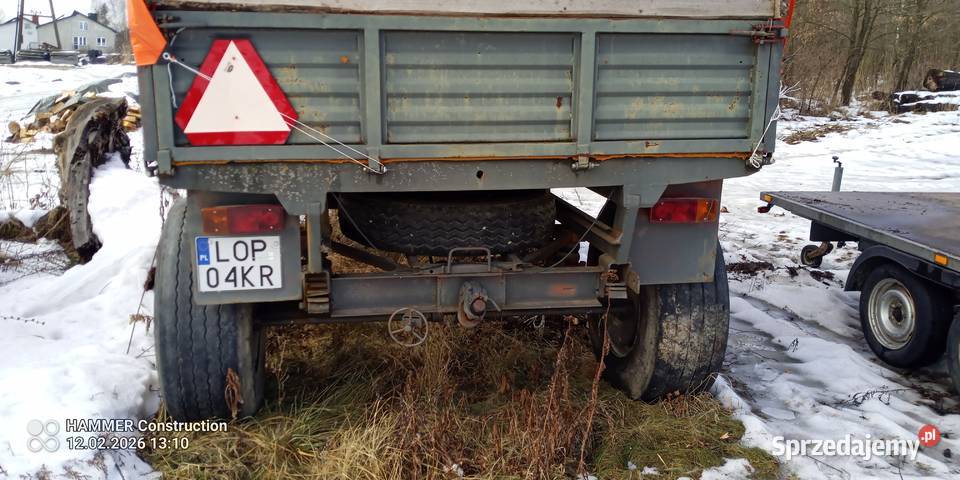 Przyczepa rolnicza D 50 sprzedam