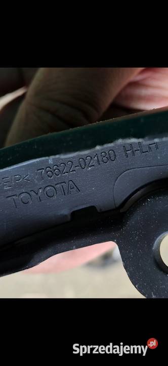 TOYOTA AURIS II 2 CHLAPACZ LEWY PRZÓD 7662202180 Motoryzacja