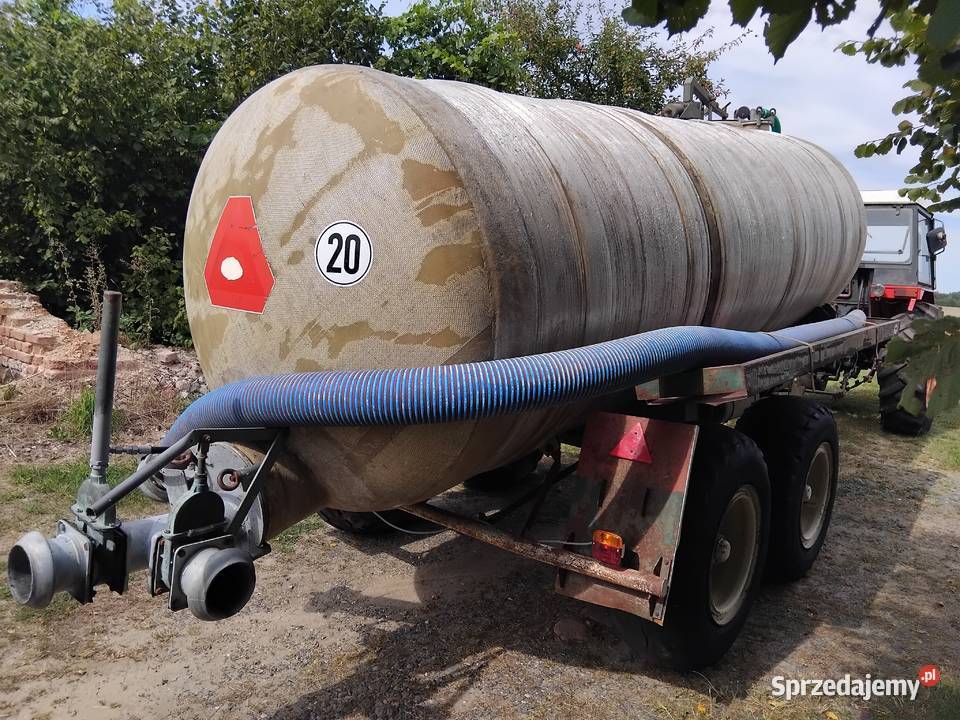 Beczka asenizacyjna Fortschritt HTS100 beczkowóz nieuszkodzony Bełchatów sprzedam