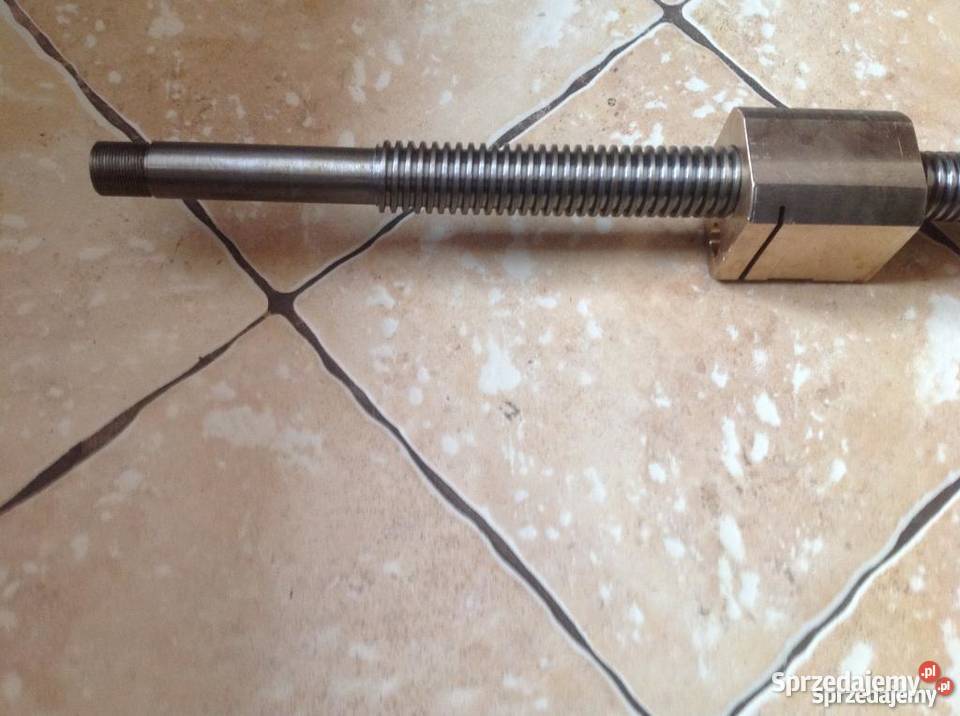 Śruba z nakrętką do tokarki TPK 80 sprzedam