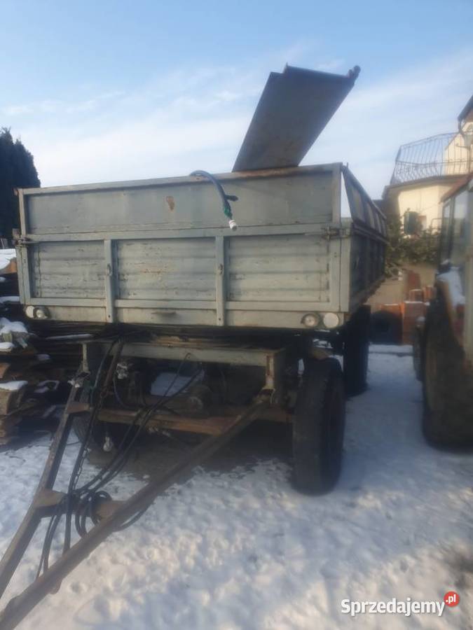 Przyczepa wywrotka d 47 nieuszkodzony Pleszew