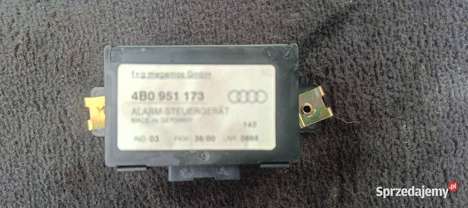 Sterownik Alarmu Centralka Audi A4 B5 4B0 951 Myszków