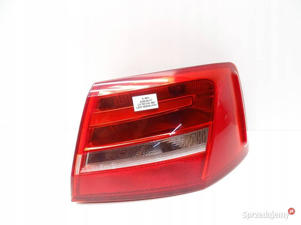 LAMPA PRAWA PRAWY TYŁ TYLNA AUDI W BŁOTNIK A6 C7 Błotniki sprzedam