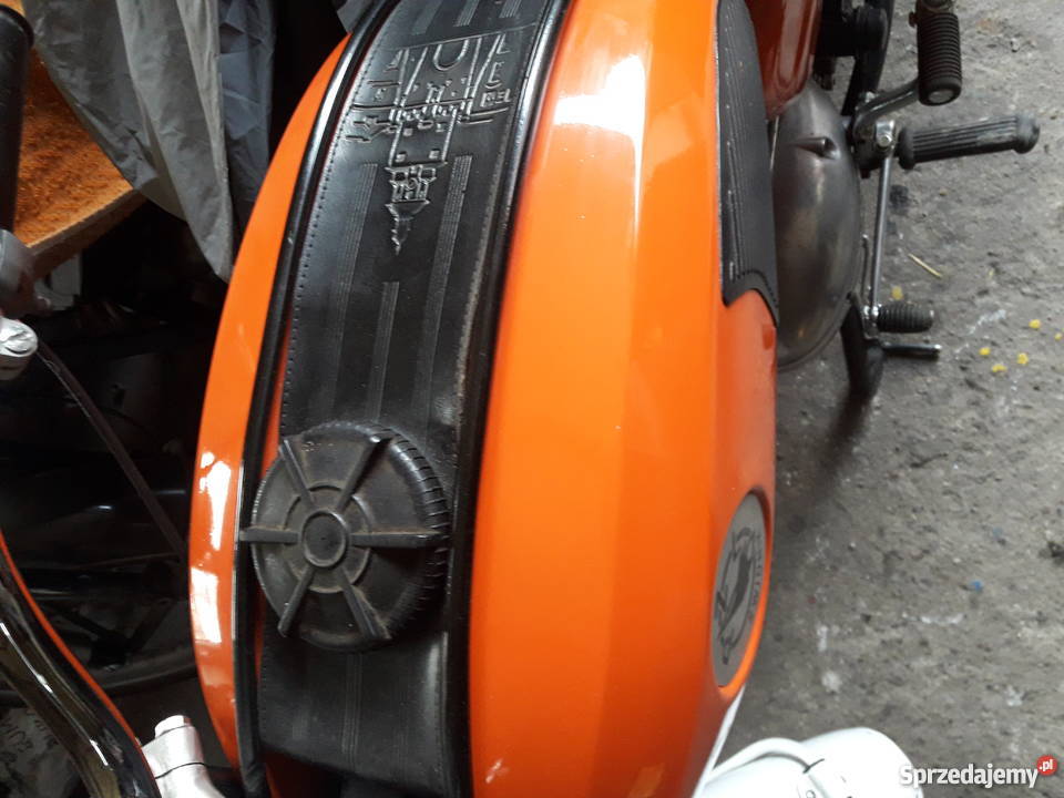 sprzedam wsk kos 125 1981 pomarańczowy WSK Golub-Dobrzyń sprzedam