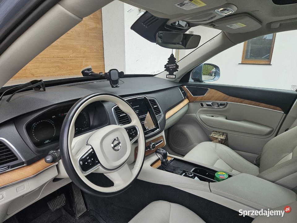 VOLVO XC90 T6 320 STAN IDEALNY światła LED pomorskie Człuchów