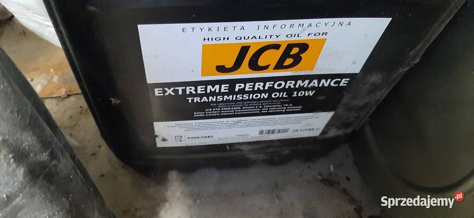 JCB olej skrzyni biegów jcb.trasmision 10w. wysylka