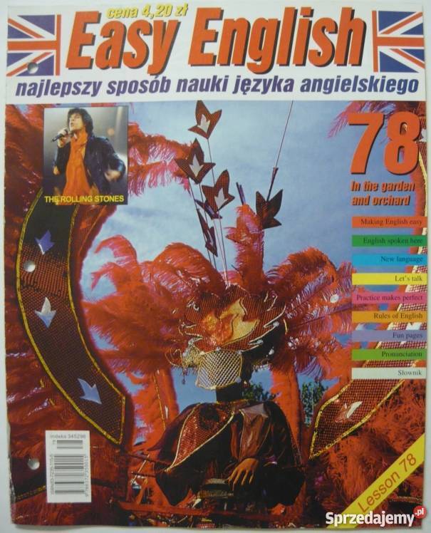 EASY ENGLISH LESSON 78 THE ROLLING STONES Rok wydania 2000 Elbląg