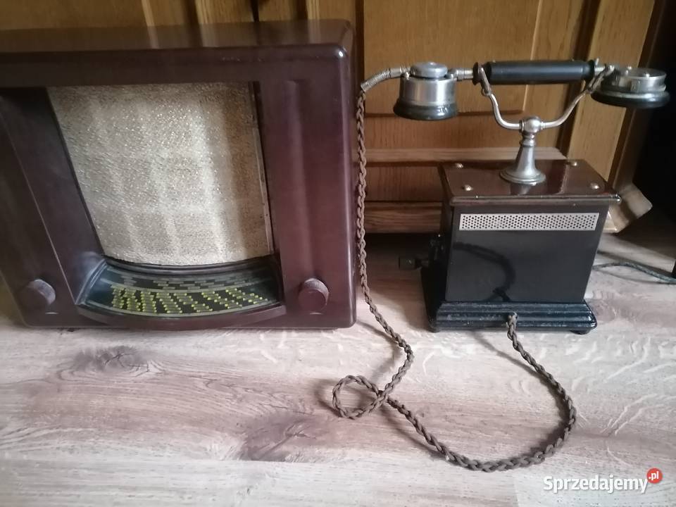 Stare Radio lampowe z lat lat 30 tych. Rezerwacja
