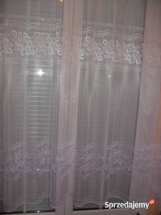 Firana biała 250 wys dolnośląskie Wrocław