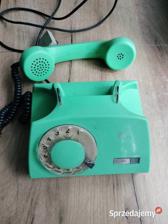 Start aparat telefoniczny zielony z czasów PRL Pozostałe Choszczno