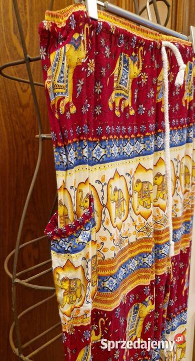 SPODNIE indyjskie damskie L4012 letnie bawełna sprzedam