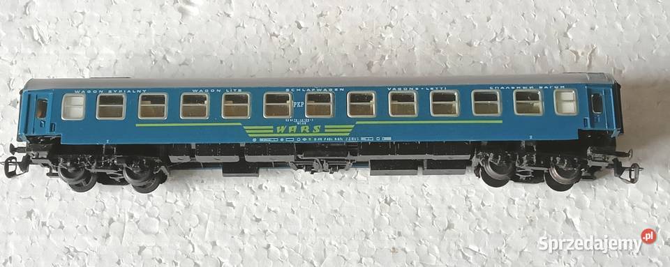 Wagon osobowy WARS PKP ciemnoniebieski BTTB Kolekcje sprzedam