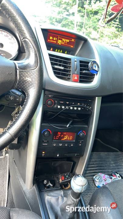 PEUGEOT 207 16HDI 90 Ładny stan JBL 207 Grybów