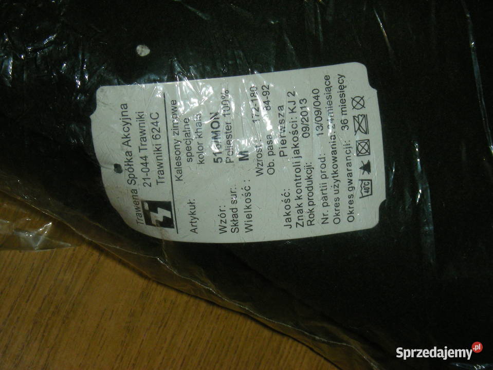 Bielizna zimowa wz mon Tarnowska Wola