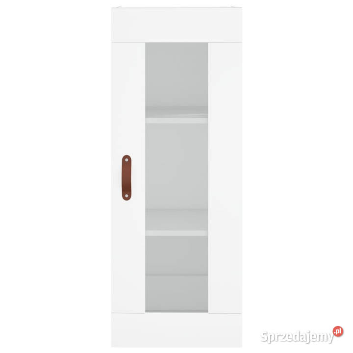 Wysoka szafka biała 345x34x180 materiał Warszawa sprzedam