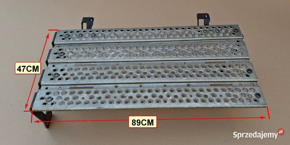 MERCEDES ACTROS MP4 MP5 PODEST ROBOCZY BLACHA Bieleń